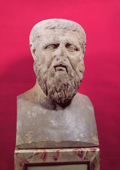 Buste de Platon (c.427-347 av. J.-C.) copie d